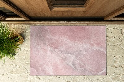 Koberec pred dvere Abstraktné v ružových odtieňoch