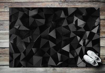 Vonkajšia rohožka pred dvere Abstraktní šestiúhelníky