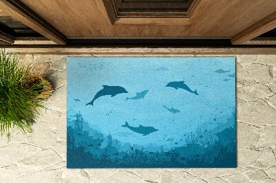 Vonkajšia rohožka pred dvere Delfíny v oceáne