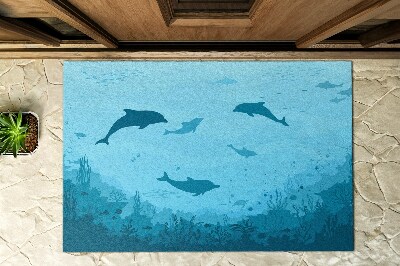 Vonkajšia rohožka pred dvere Delfíny v oceáne
