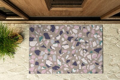 Vonkajšia rohožka pred dvere Abstraktný vzor