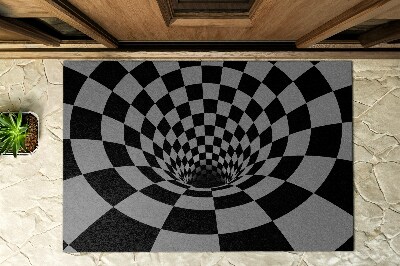 Vonkajšia rohožka pred dvere Optická ilúzia