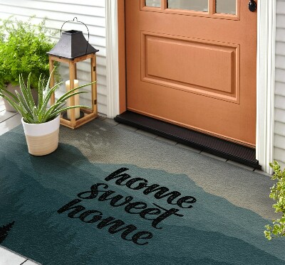 Vonkajšia rohožka pred dvere Hory sladký domov