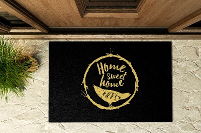 Rohožka pred dvere S nápisom Home Sweet Home