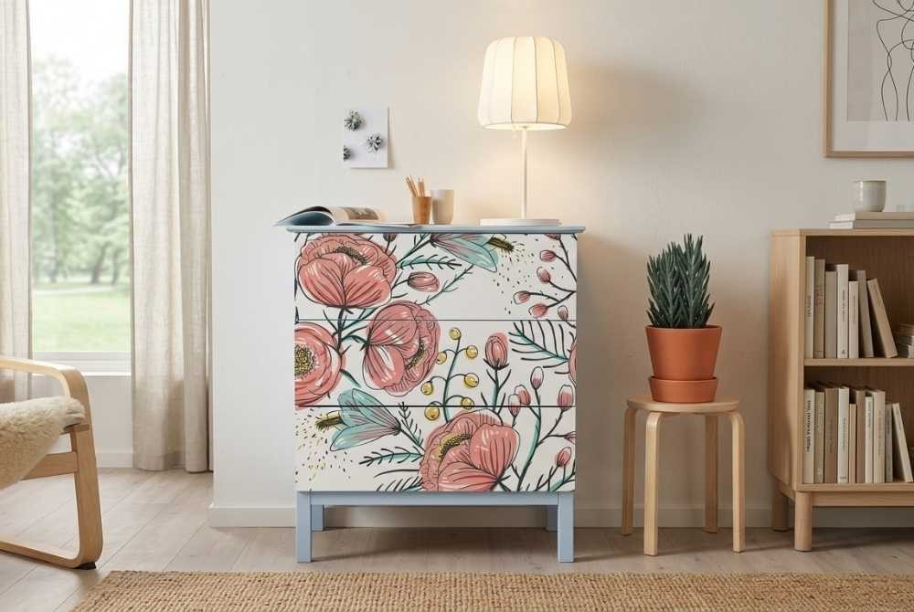 nálepky na nábytok Ikea