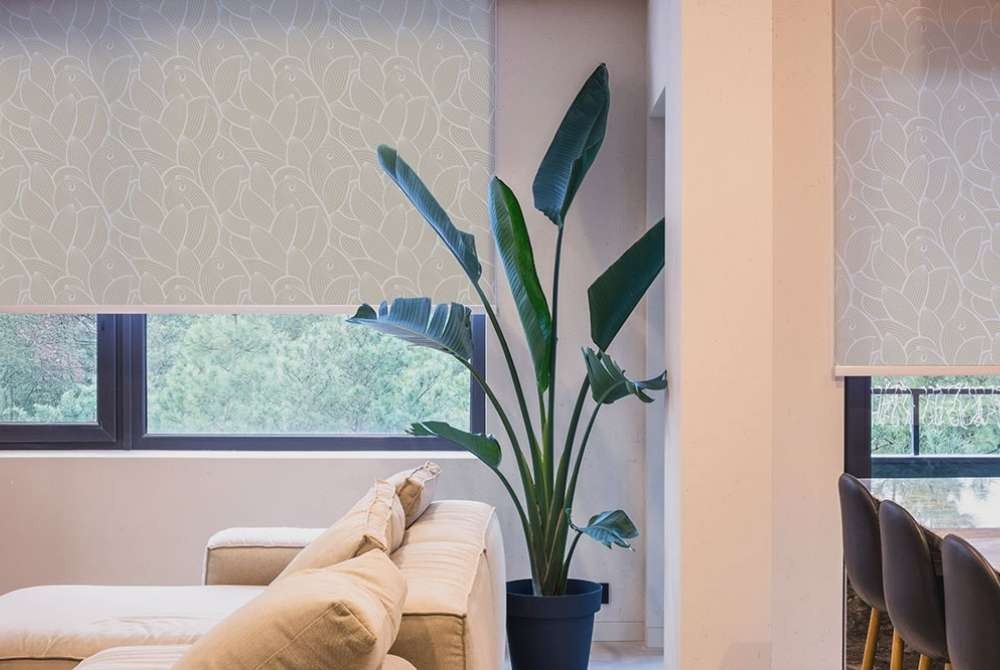 obývačka v škandinávskom štýle