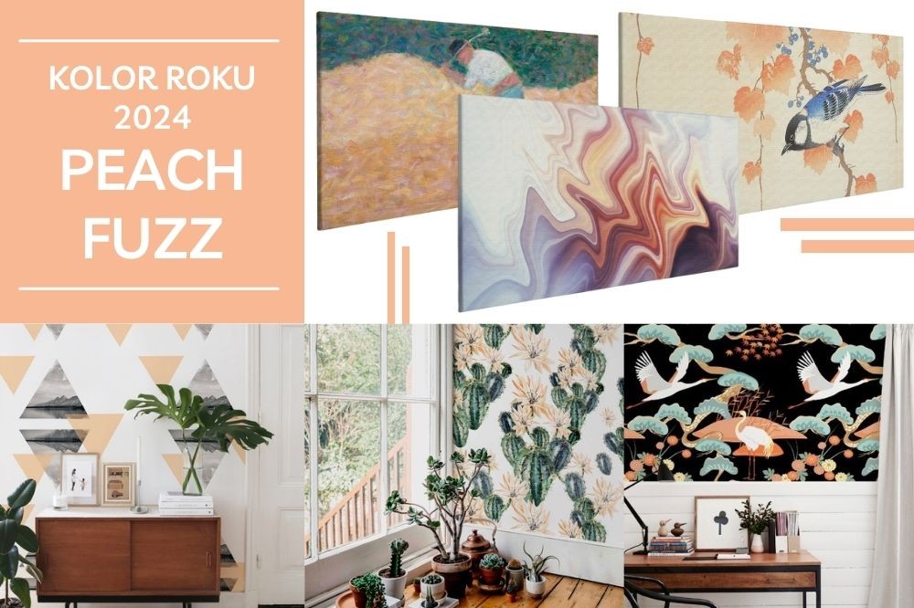 Pantone Peach Fuzz farba roka 2024